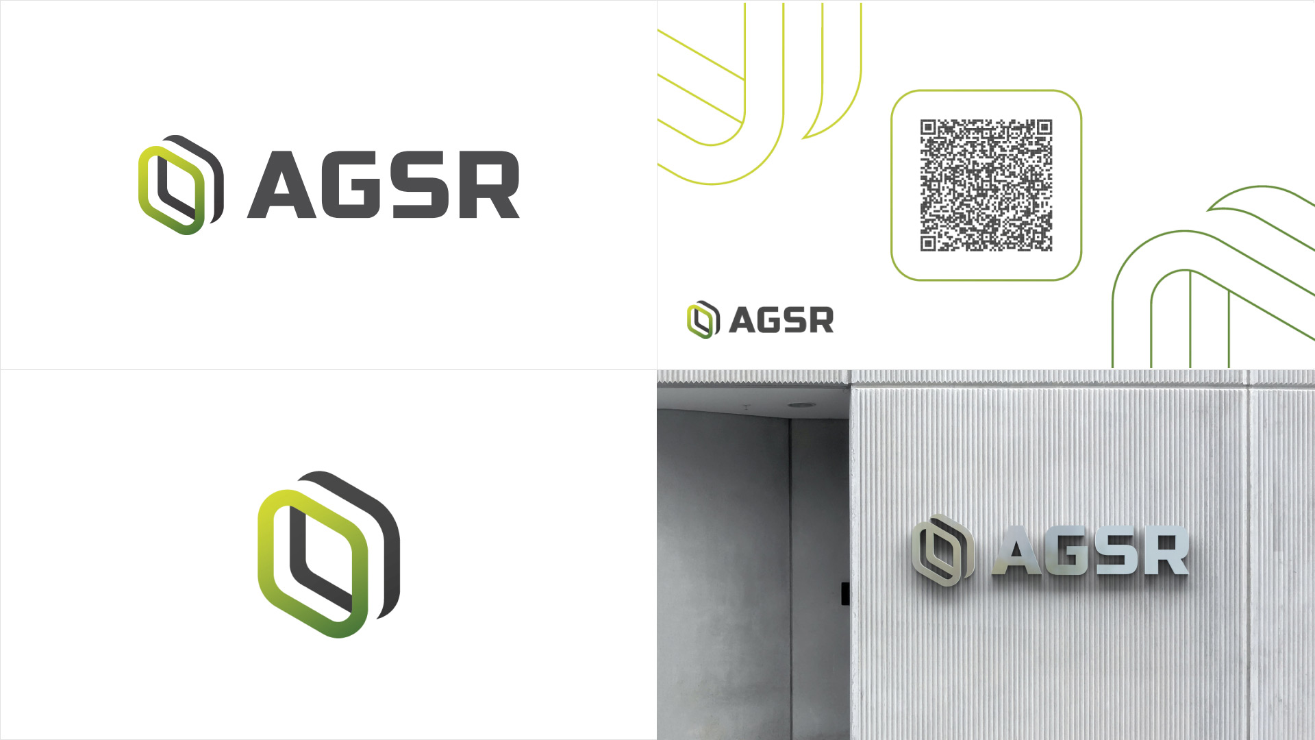 AGSR логотип, вывеска, дизайн визитки+123